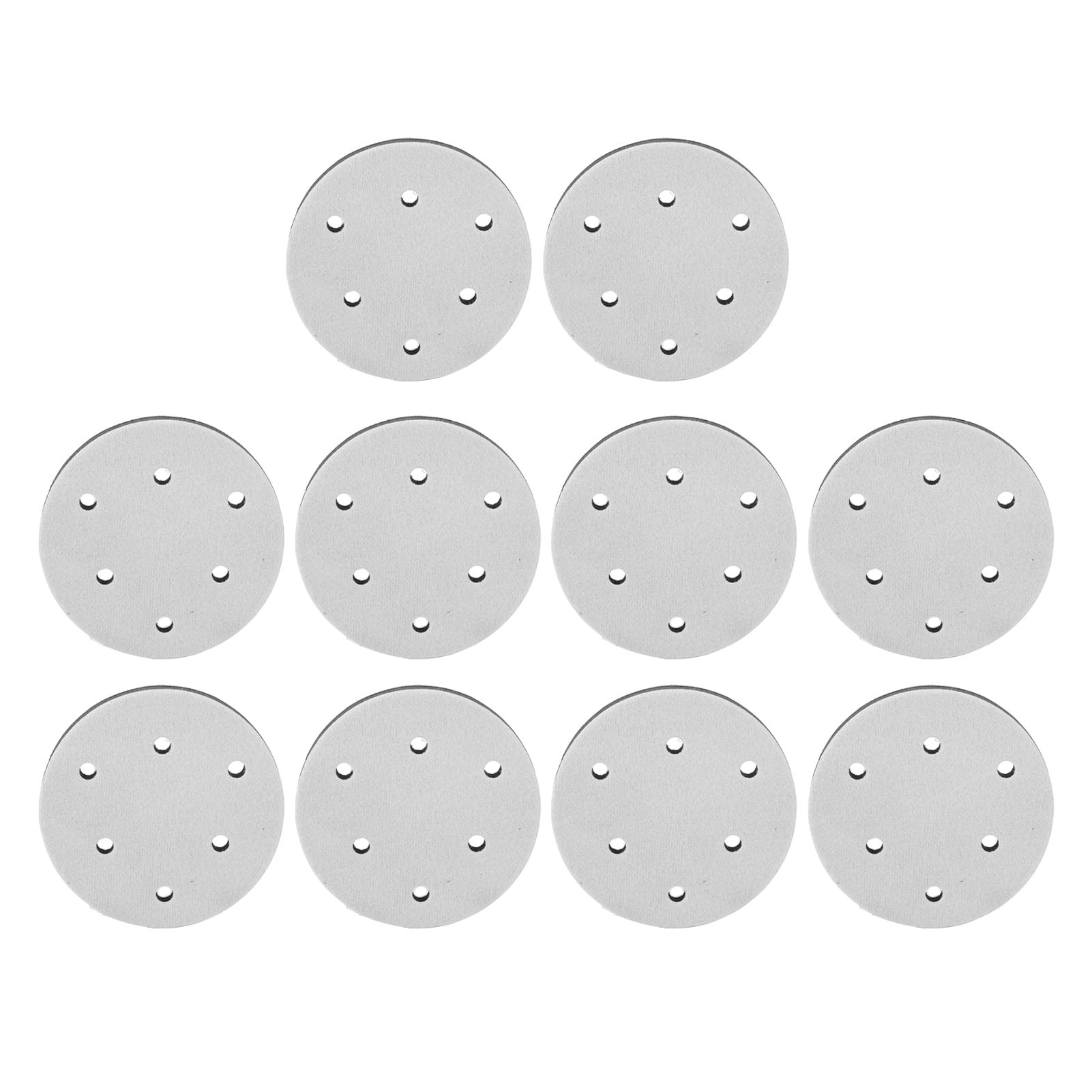 10Pack 5Inch Soft Density Interface Pad Replacement Sanding Sponge