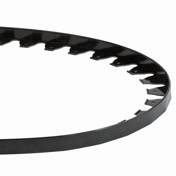 10 Pack 6 Ft x 1.6 Inch Plastic Landscape Edging Border Sun Resistant No Dig DIY Divider with 60 Spikes for Flower Beds Yard Lawn