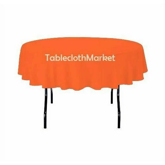 10 Pack 60" Inch round Polyester Tablecloth 24 COLOR Table Cover Wedding Event