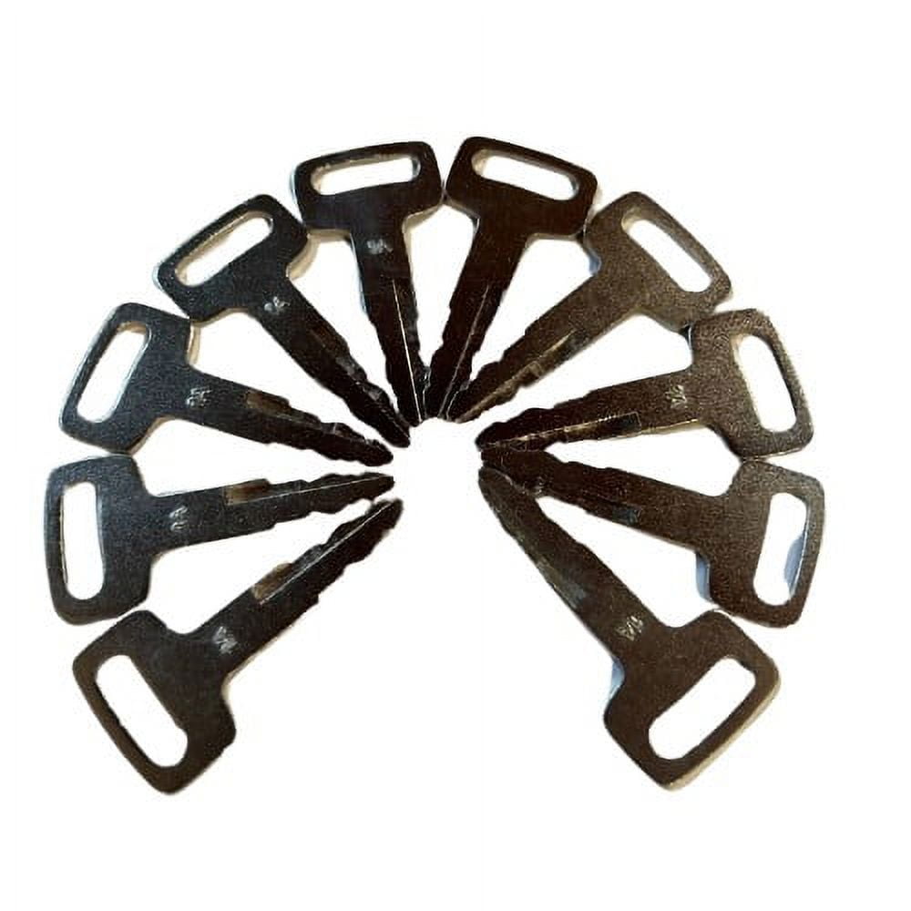 10 Pack 67 NIS1A KEY00GB01A 1A Keys Ignition for Nissan Forklift