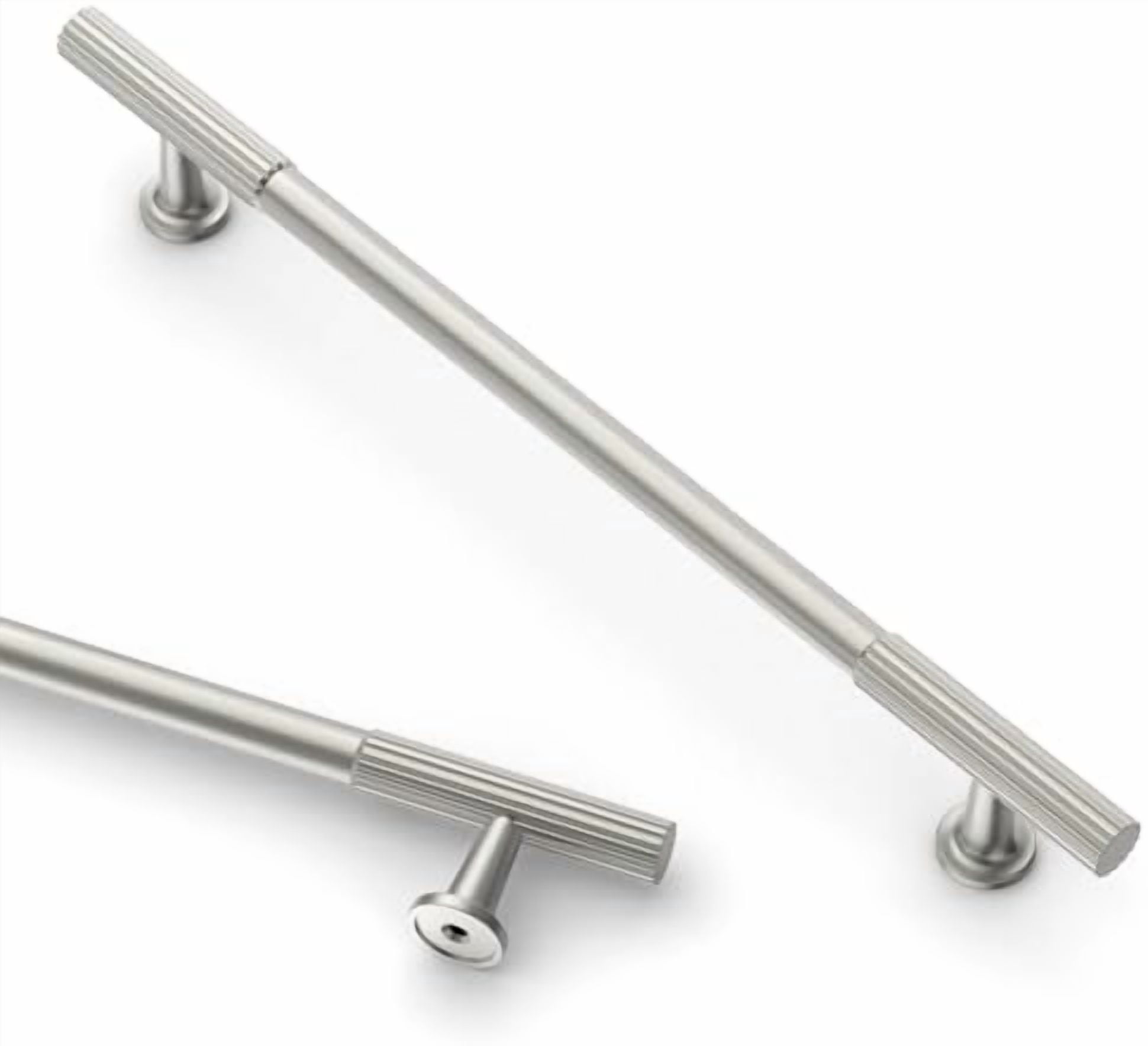 10 Pack 7.5 Inch(192mm) Brushed Satin Nickel Cabinet pulls Kitchen Cabinet Handles, Cabinet Pulls Kitchen Cabinet Hardware for Cupboard Drawer Pulls