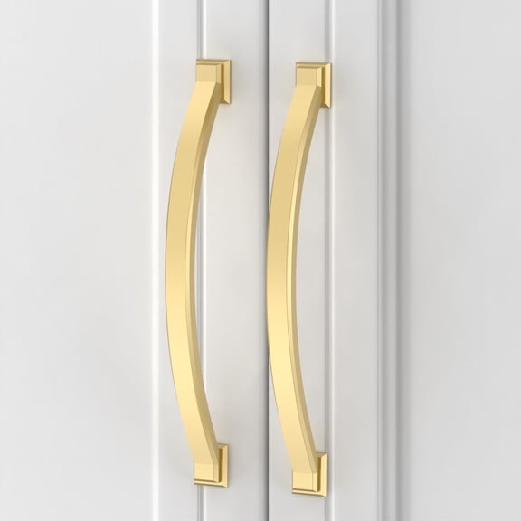 10 Pack 7 Inch(177mm) Brushed Kitchen Cabinet Handles Pulls Hardware For Cupboard Drawer