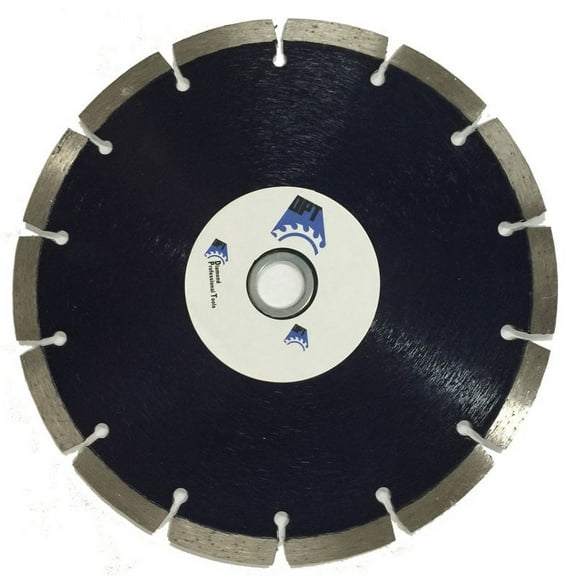 10-Pack 7- Inch Diamond Saw Blade Segmented Dry for Cutting Concret, Light Weight Blocks, Bricks