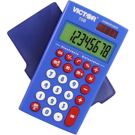 10 Pack 8 Digit Pocket Calculator with Extra Large Display