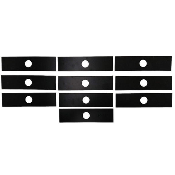 10-Pack 8" x 2" Heavy-Duty Edger Blades for ECHO, STIHL, RYOBI & More