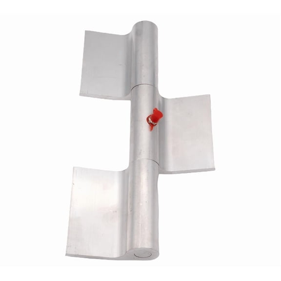 10 Pack 9" Aluminum Greaseable Door Hinge Weld-On Lightweight Corrosion-Resistant Design for Trailer Ramps, Truck Doors & Utility Gates