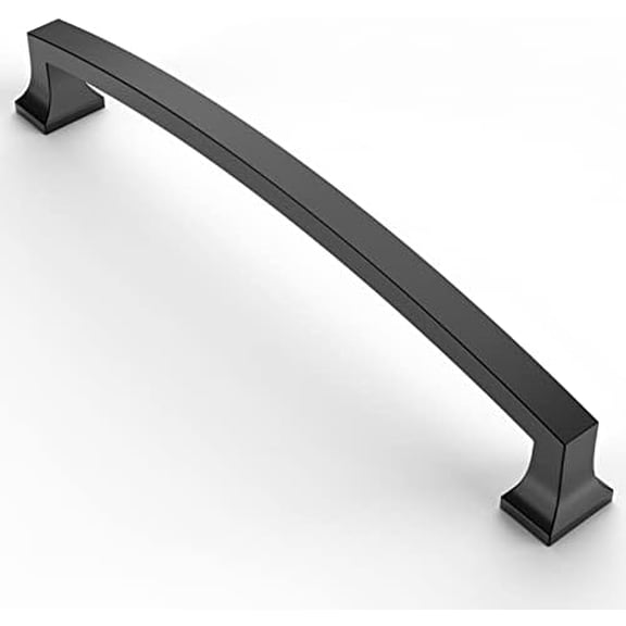 10 Pack 9 Inch(228mm) Matte Black Kitchen Cabinet Handles, Cabinet Pulls Kitchen Cabinet Hardware for Cupboard Drawer Pulls