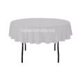 thumbnail image 1 of 10 Pack 90" Inch round Polyester Tablecloth 24 COLOR Table Cover Wedding Banquet", (Color: silver Gray), 1 of 1