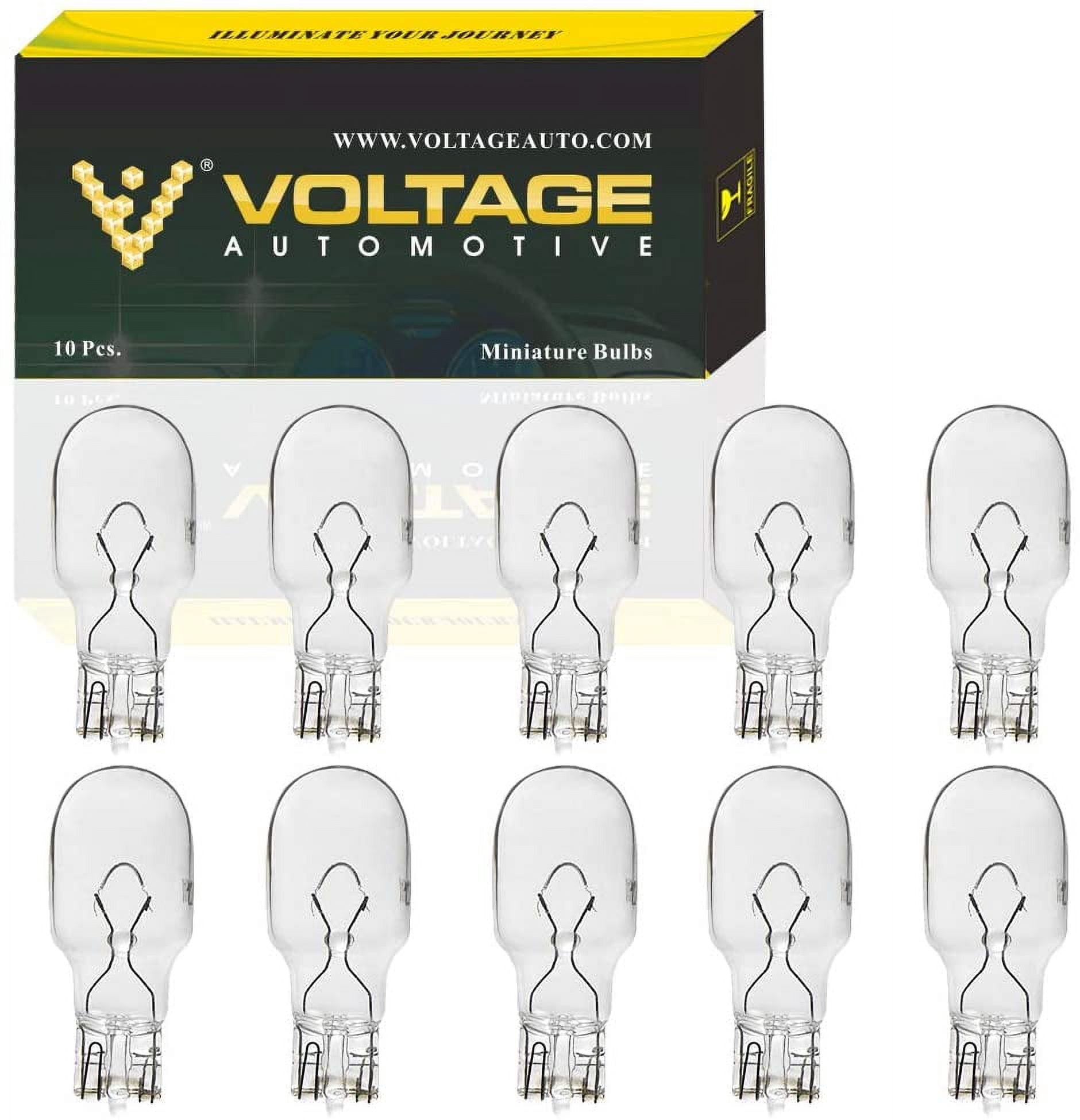 (10 Pack) 921 Bulb For License Plate Light Side Marker Automotive ...