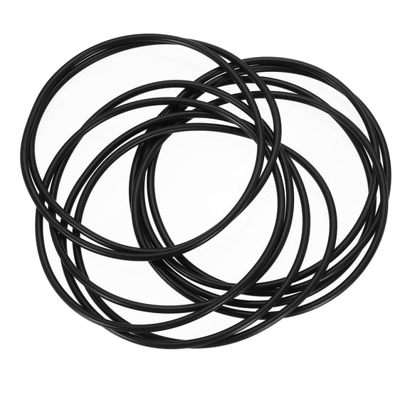 10 Pack AS-243 Nitrile O-rings 70 Durometer 4-1/8" ID, 4-3/8" OD, 1/8" Width