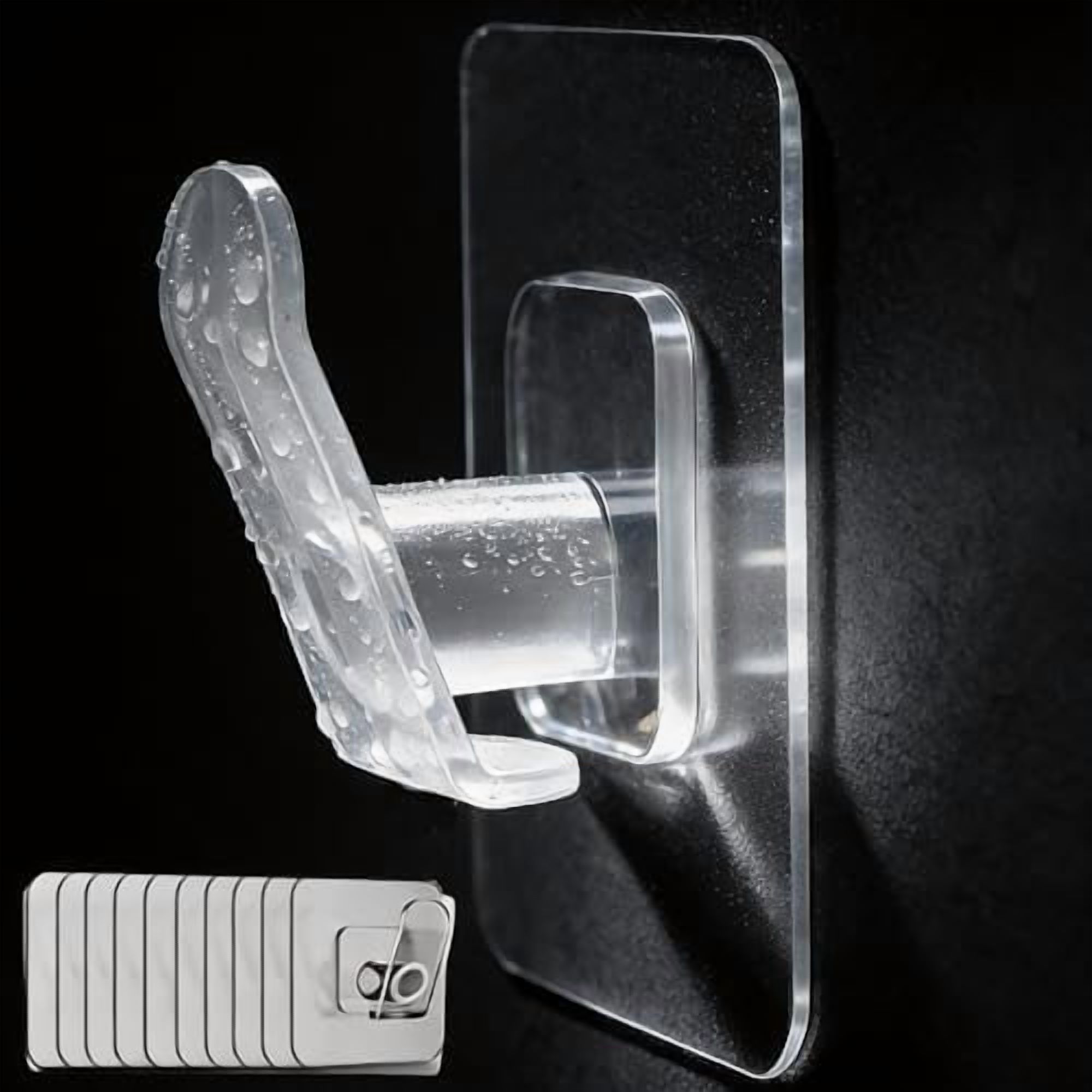 Stick For Robe 10 Pack Adhesive Towel Hooks, Coat Hooks Stick on Wall Hanging Robes ...