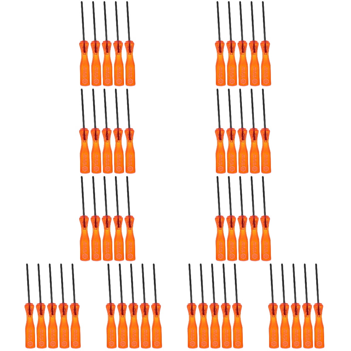 10 Pack Adjustable Telescope Red Screwdriver Set DS Repair Tool