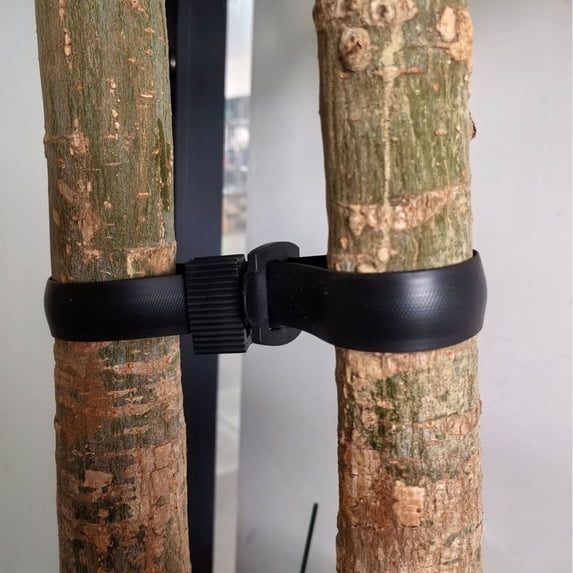 10-Pack Adjustable Tree Tie Straps Heavy Duty Flexible Plant Support Bands For Saplings Shrubs Climbing Vines Garden Staking 1.0x23.6 Inches