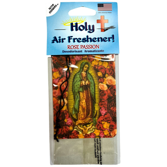 10 Pack Air Freshener Rose Passion Scent, Exotic Fragrance, Compact, Stylish Design, Easy to Hang for a Luxurious, Fresh Ride Every Day, Transform Your Commute into a Scented Escape, Bulk, Mix