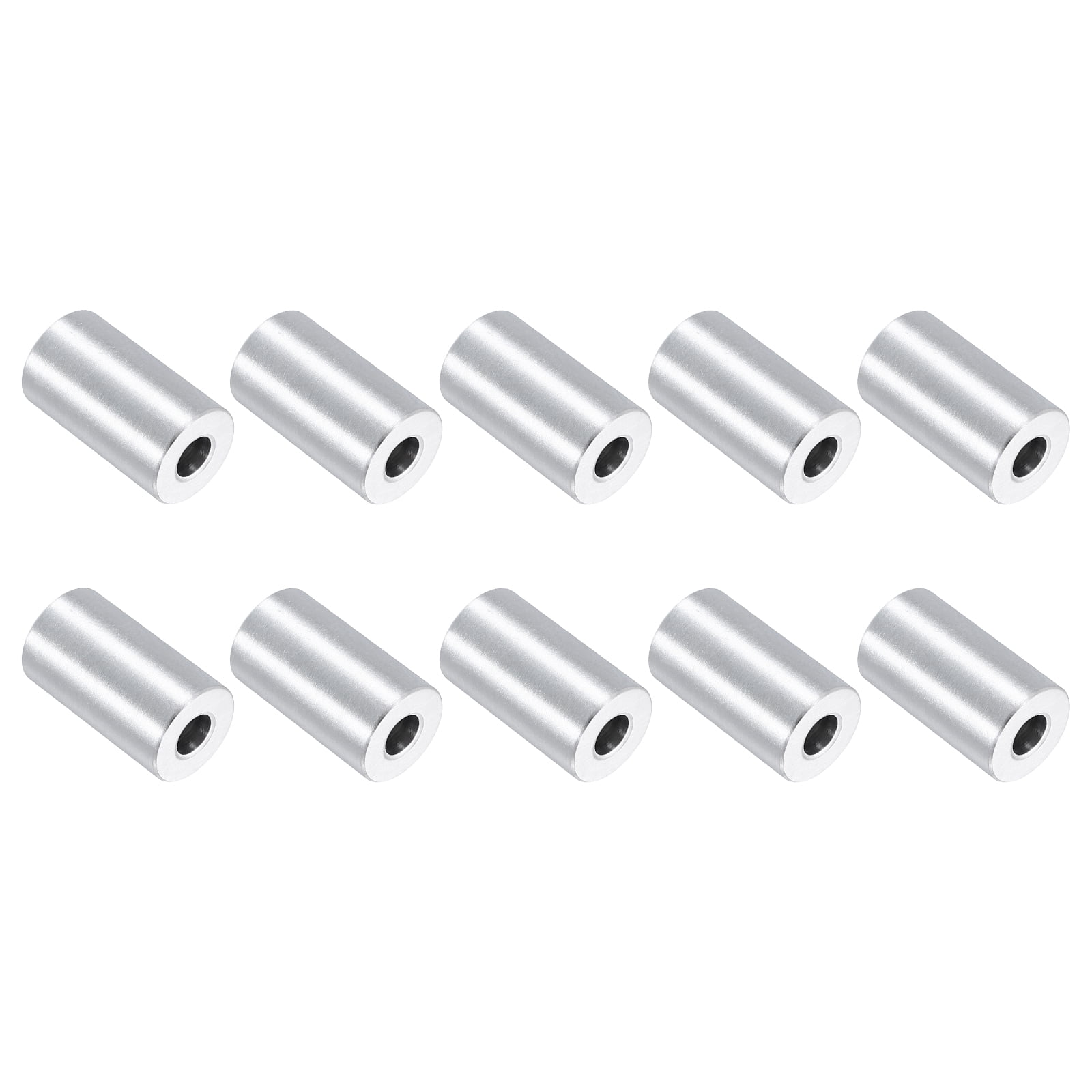 6 Entretoises Alu 3/8 X 3/4, Longueur 1-5/16, Couleur Noire – Uxcell