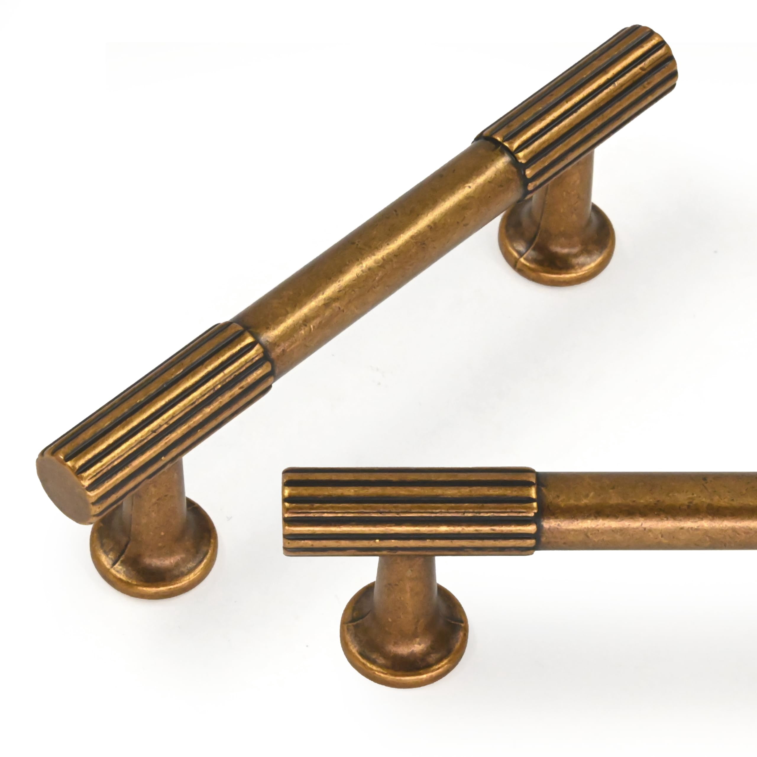 10 Pack Antique Brass Kitchen Cabinet Knobs Cabinet Pulls Drawer Knobs Cabinet Hardware Zinc Knobs for Drawers