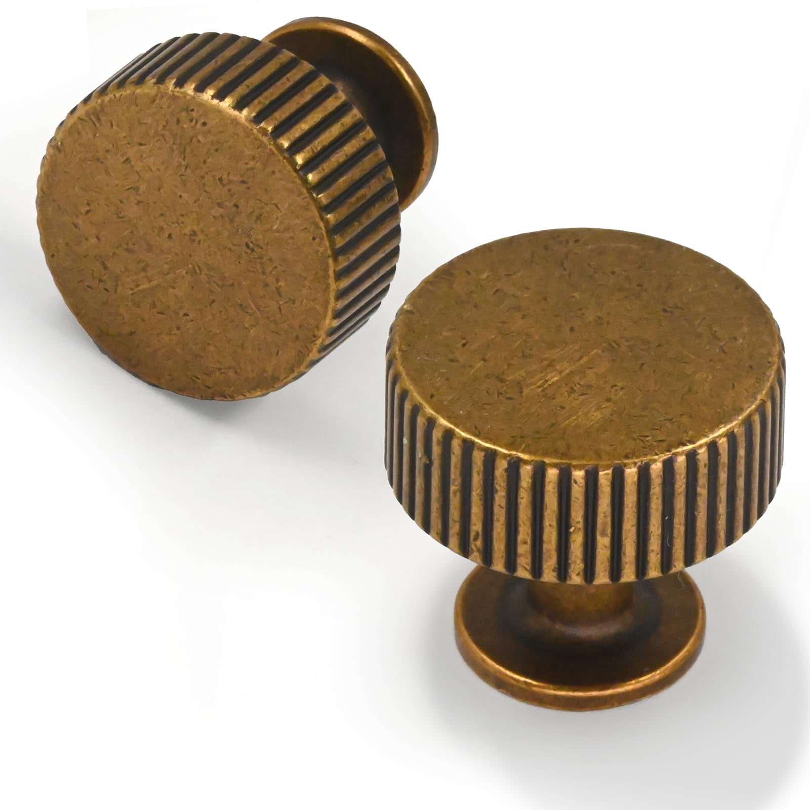 10 Pack Antique Brass Kitchen Cabinet Knobs Cabinet Pulls Drawer Knobs Cabinet Hardware Zinc Knobs for Drawers