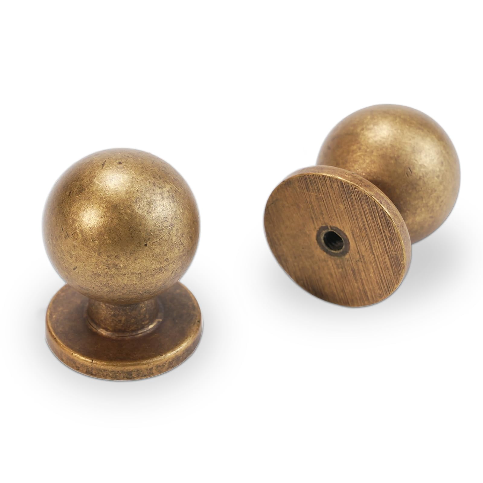 10 Pack Antique Brass Kitchen Cabinet Knobs Vintage Drawer Knobs Aged Bronze Kitchen Cabinet Hardware Zinc Alloy Handles Drawer Knobs Dresser Handles