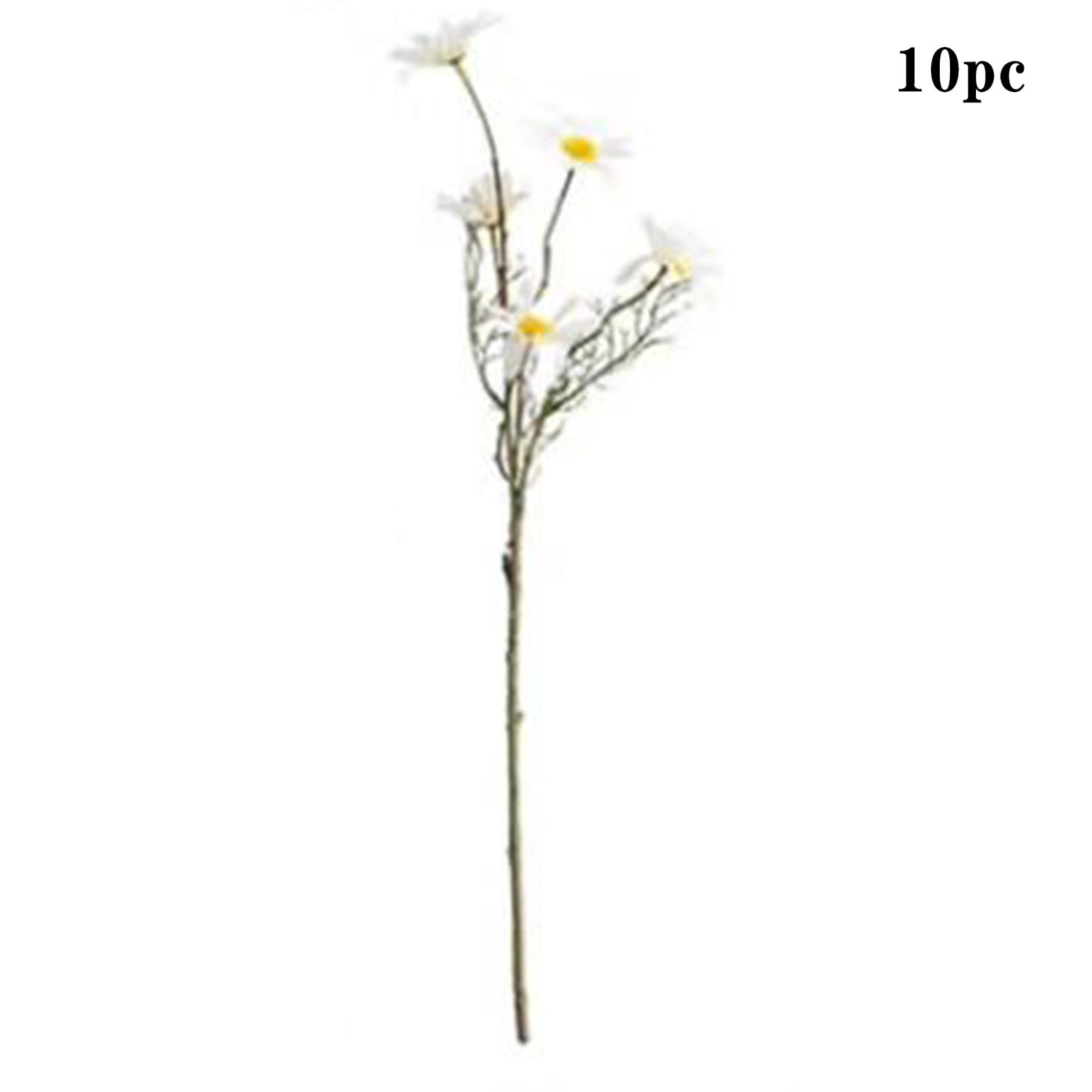 10 Pack Artificial Flowers Silk Daisy Artificial Daisy For Home