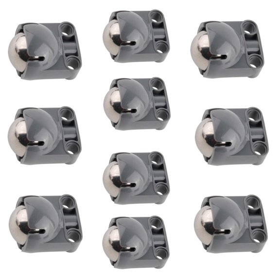 10 Pack Ball Caster Wheels for Building Block Robot MOC Projects