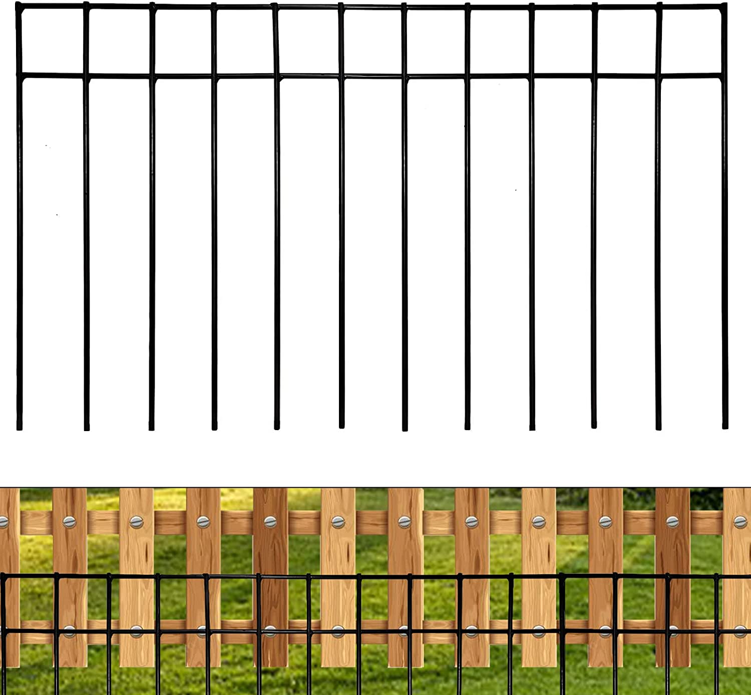10 Pack Barrier Fence, 20X10 Inch Underground Pet Dog Fence Underground
