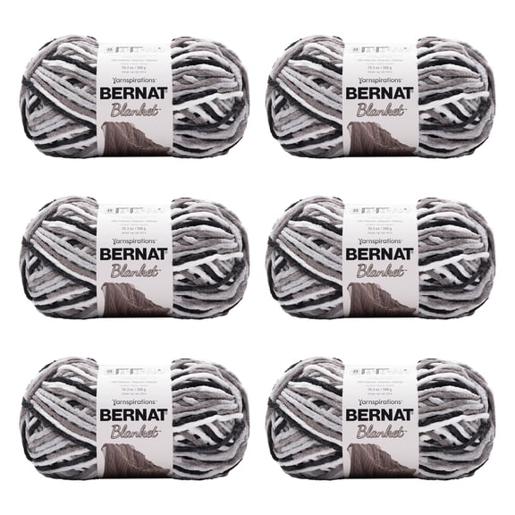 Bernat Blanket Yarn, 6 Pack