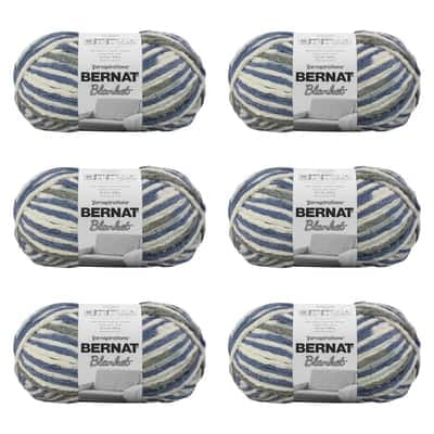 Bernat Blanket Yarn, 6 Pack