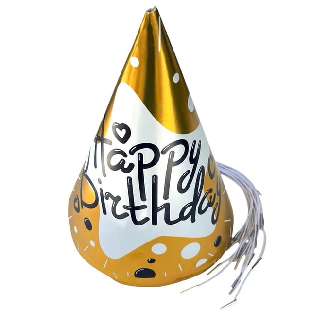10 Pack Birthday Party Cone Hats for Kids and Adults Party Caps For ...