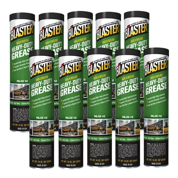 (10 Pack) Blaster Maximum Heavy Duty Grease