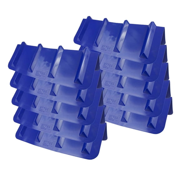 (10 Pack) Blue Corner Protector V Shaped Edge Guard 8" x 8" x 24" Inches