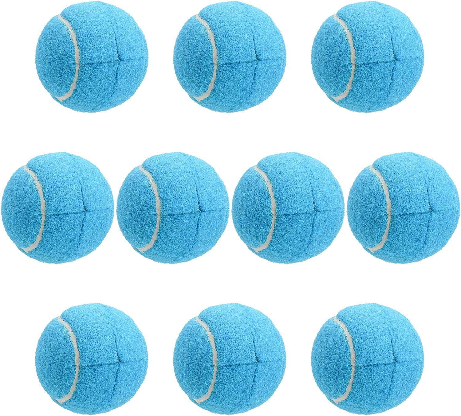 10 Pack Blue Precut Walker Tennis Balls, Walker Glide Balls Walkers