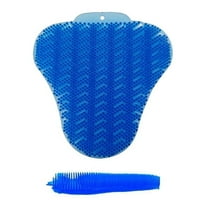 10 Pack Blue Urinal Screens Deodorizer Urinal Mats Pads Anti Splash Long-Lasting Freshness Used for Bathrooms Restaurants Bars Schools Offices Restrooms