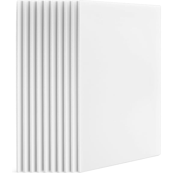 10 Pack Boards,Thickness White Core Backing Board 3/16" Poster Boards for Mounting Photographs and Artwork, 3-D Modeling, Signage, Poster Making in School, Office (A3,11.7"x16.5")