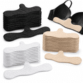 thumbnail image 1 of 10 Pack Boob Bra Towel for Breast Towel Sling, 3 Layer Reusable Underboob Sweat Absorber, Bra Liners for Sweat, Under Breast Sweat Pads, Washable Moisture Wicking Bra Sweat Liners for Women, 1 of 6