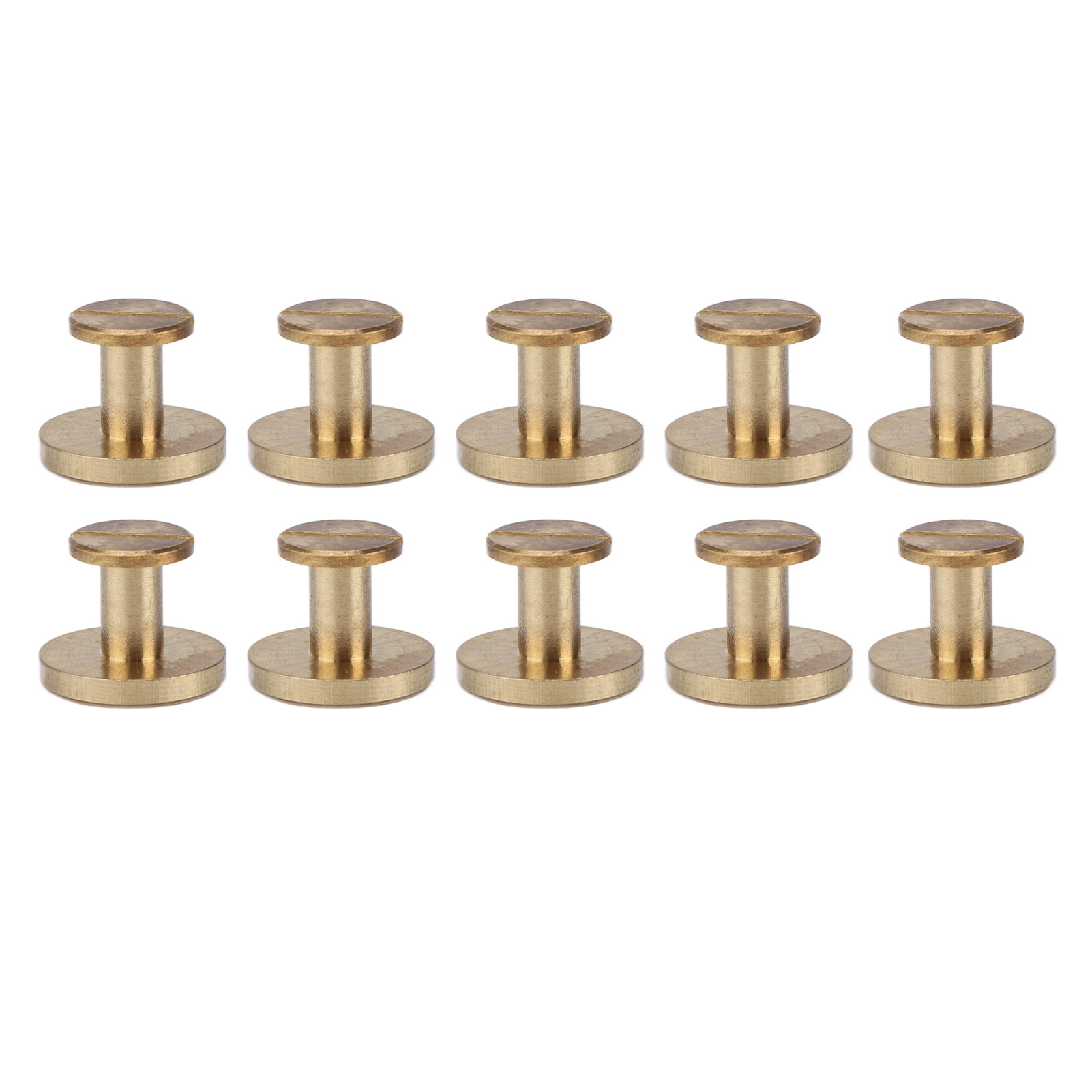 10-Pack Book Binding Screws - Easy to Bind & Disassemble, Sturdy DIY ...