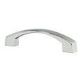 thumbnail image 1 of 10 Pack Bow Style 3-3/4" Inch Center To Center Nickel Cabinet Hardware Pull / Handle, 1 of 5