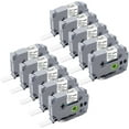 thumbnail image 1 of 10-Pack for Brother P-Touch Label Tape 12mm 0.47 White TZe-231 Label Tape Compatible for Brother P-Touch PTH110 PTH100 PTD400 PTD400AD PTD600 P Touch Label Maker Tape, 26.2 Feet 8 Meter, 1 of 6