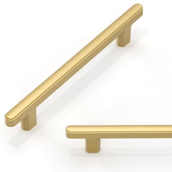 10 Pack Brushed Gold Kitchen Cabinet Knobs Cabinet Pulls Drawer Knobs Cabinet Hardware Zinc Knobs for Drawers