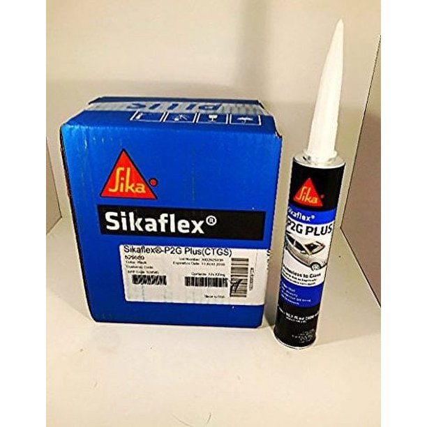 10 Pack CS Sika P2G+ Plus Primerless* to Glass Automotive Urethane