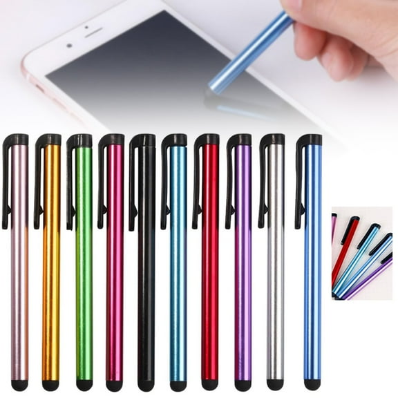 10 Pack Capacitive Stylus Pen – Souew 7.0 Glue Pen Tip for Touch Screens, Universal Fine Point Stylus for iPad, iPhone, Android Tablets & Smartphones, Precision Drawing Tool