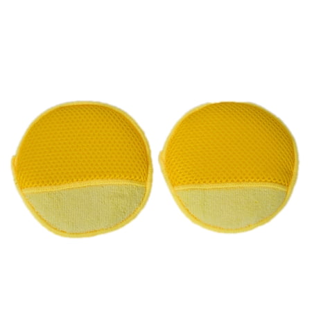 10 Pack Car Care Microfiber Applicator Pads With Pocket For Detailing Cleaning