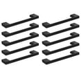 thumbnail image 1 of Design House 3.75" Center to Center 10-Pack Caster Drawer Pulls, Matte Black, 1 of 16