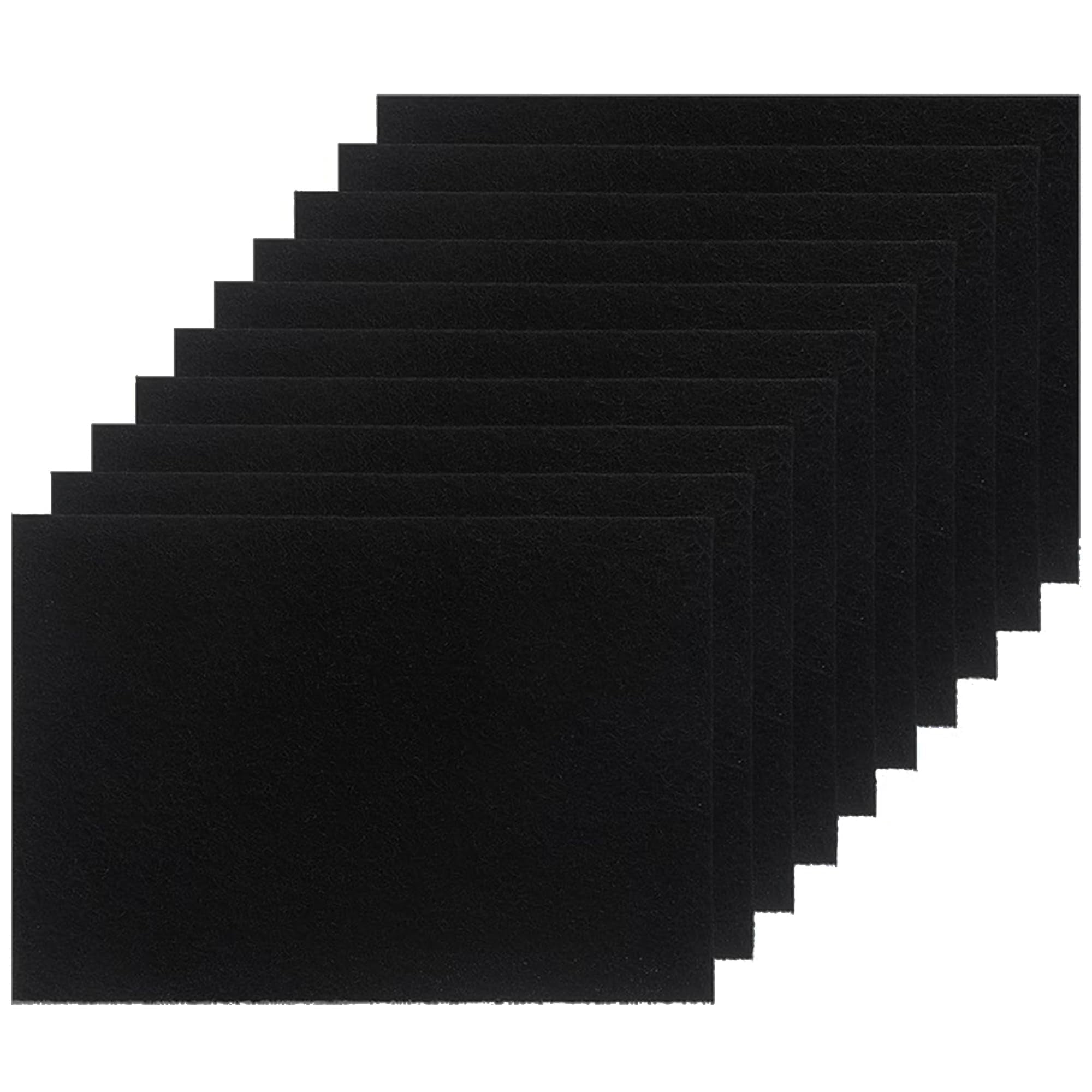 10 Pack Cat Litter Box Charcoal Filters for Van Ness Cat Litter Box