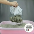thumbnail image 1 of 10-Pack Cat Litter Box Liners - Reusable Sifting Litter Box Liner Bag for Poop, Heavy Duty Pet Litter Sifter Bag, 1 of 6