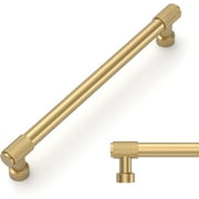 10 Pack Champagne Bronze Knurled Cabinet Pulls 7 Inch(177.8mm) Hole Center Kitchen Cabinet Handles Drawer Pulls Cabinet Hardware ZH034
