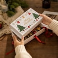 thumbnail image 1 of 10 Pack Christmas Gift Boxes with Lids, Small White Boxes with Tree Design, for Holiday Candy, Decorative Packaging Boxes, 1 of 4