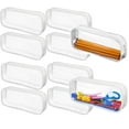 thumbnail image 1 of 10 Pack Clear Pencil Case,Bexikou Big Capacity Clear Exam Pencil Case Pouch,Makeup Bags Organizer Case with Zipper for Travel Bathroom for Exams Stationery Cosmetics Storage, 1 of 7