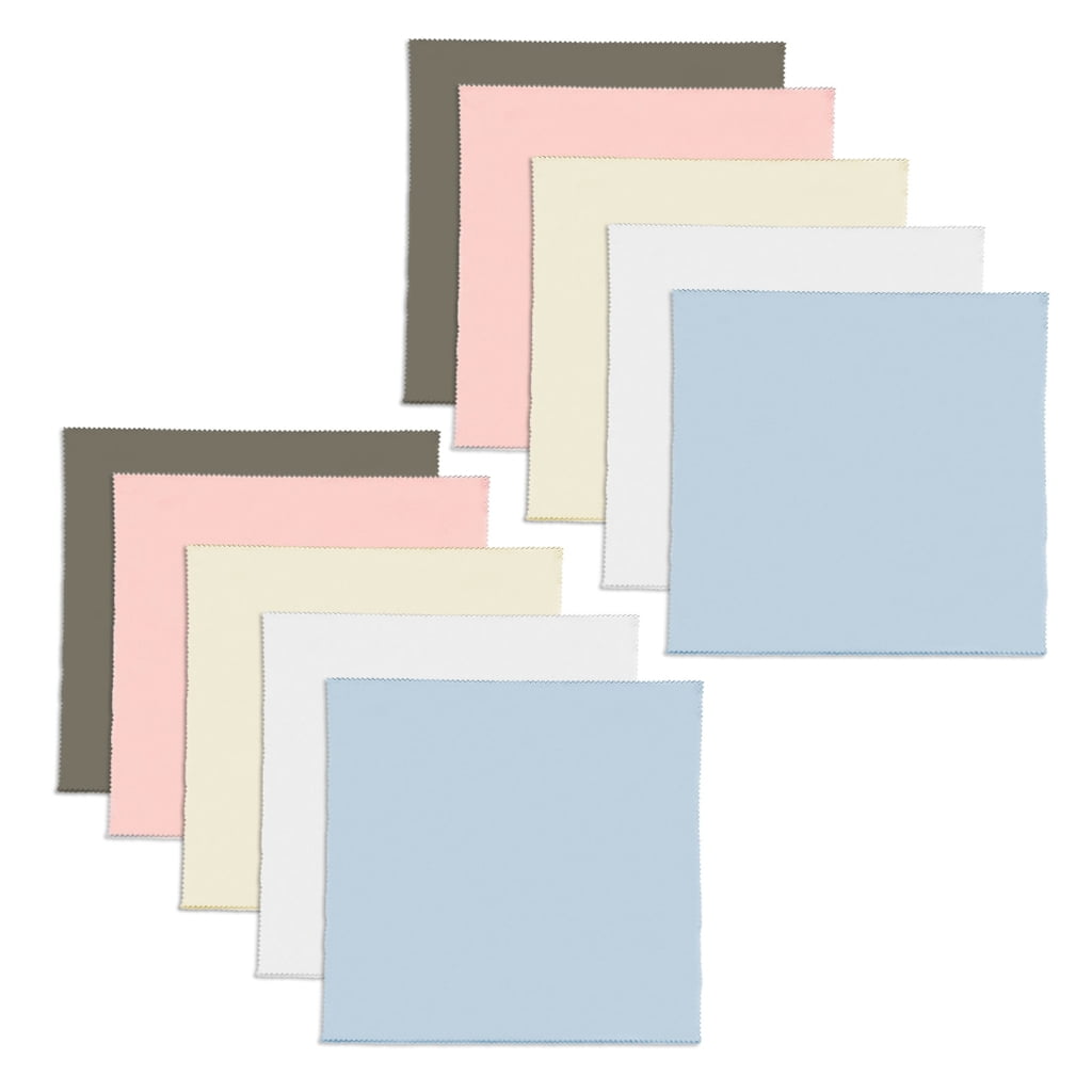 10 Pack Cloths String Instruments Polishing Cloth 31x31cm Instruments Cloth for Guitar Violin Piano