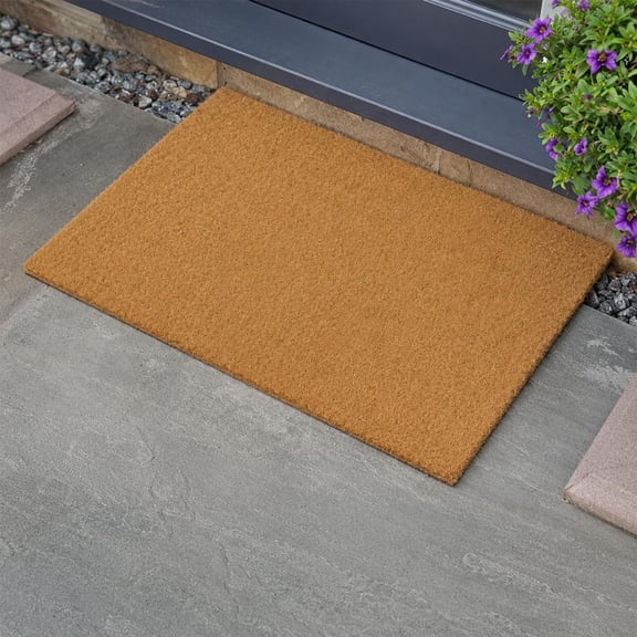 10 Pack Coir Doormat Craft Set, 30"x 17", Non-Slip Backing Make Your Own Welcome Mat for Home