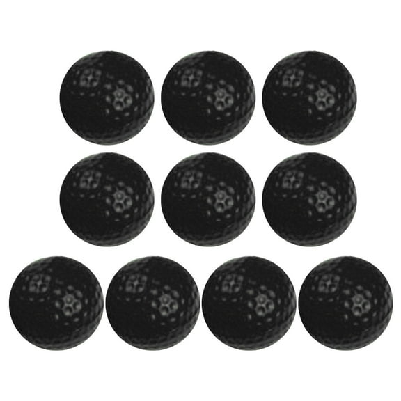 10 Pack Colored Golf Ball PU Foams Golf Practice Ball Realistic Feel Flight Training Ball for Backyard Indoor Outdoor